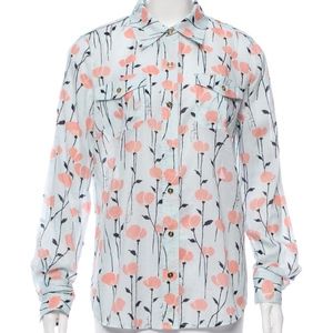 Tory Burch 'Brigitte' Button-Down Shirt